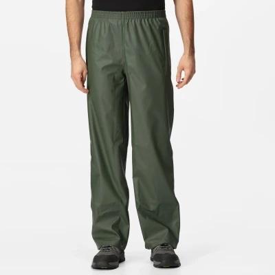 Image of Regatta Professional Men&#039;s Lightweight Stormflex II Waterproof Trousers Olive, Size: L Regular