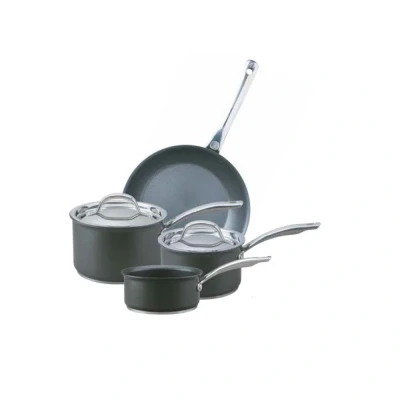 Image of Excellence Non Stick Saucepan &amp; Lid, Skillet Milk Pan Cookware Set 4 Pieces