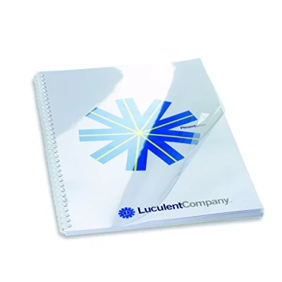 Image of GBC HiClear Binding Covers, 250 micron, A4, Clear, Pack of 50, 41605E