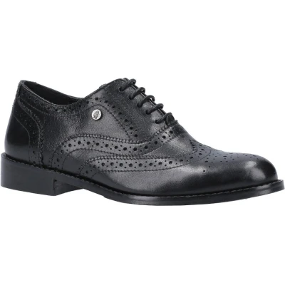 Image of Hush Puppies Women&#039;s Natalie Brogues, Black, 3 UK