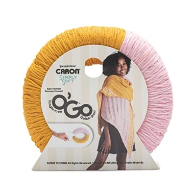 Image of Caron Simply Soft O&#039;Go 141g Pink Gold