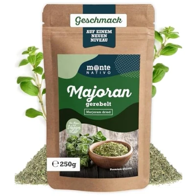 Image of Marjoram rubbed Monte Nativo (250g) Gently dried and aromatic ideal for Cooking Seasoning Herbs Spices by