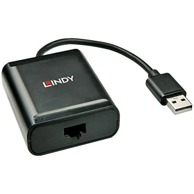 Image of LINDY 42679 USB 2.0 Cat.5 Extender, 4 Ports Black, 60m