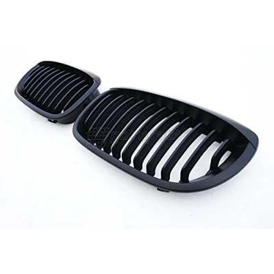 Image of Fits For BMW 3 E46 Facelift Coupe Cabriolet Black GrillGrilles 02 05