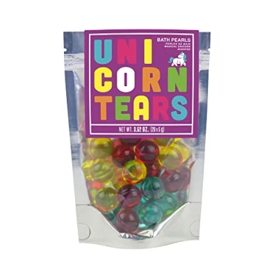Image of Bath Pearls Unicorn Tears Bombs Gift Republic