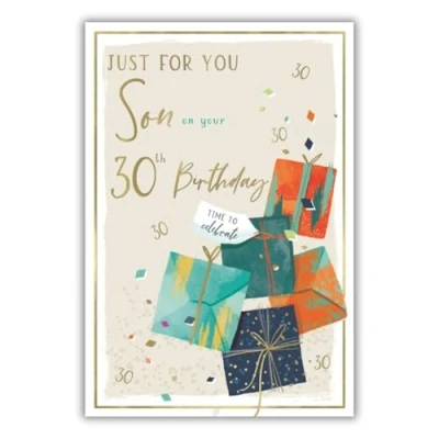 Image of ICG Son on your 30th Birthday, Birthday Card