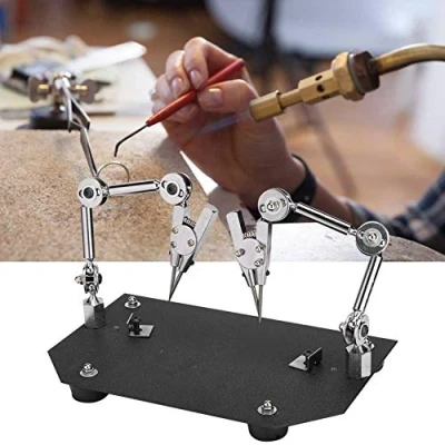Image of BTIHCEUOT Welding Work Clip,Auxiliary Clip Jewelry Fixture Table Clamp for Soldering Repairing