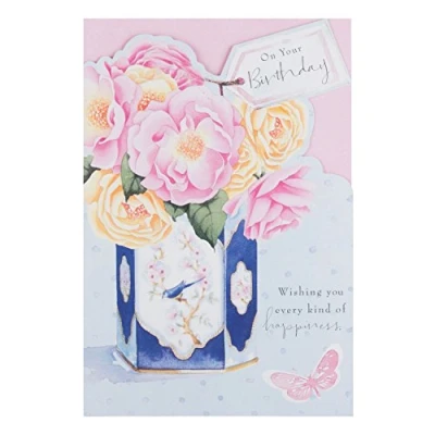 Image of Hallmark 25473929 Birthday Card &#039;Happiness&#039; Medium