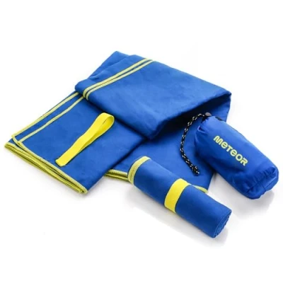 Image of meteor Microfibre Towel Quick Dry Gym Pool Fitness Swimming Travel Camping Beach Yoga Pilates Bath Shower Absorbent Compact Lightweight Men Women Kids Post Pet Drying 110 x 175 cm