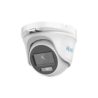 Image of HiLook by Hikvision THC T159 M ColorVu 5MP 3k 4 In 1TVI Mini Turret Camera IR 20m White (2.8mm)