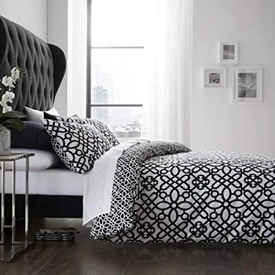 Image of Catherine Lansfield Medina Trellis Bed Linen 220 x 200 + 2 (70 90)