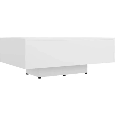 Image of vidaXL Coffee Table White 85x55x31 cm Engineered Wood