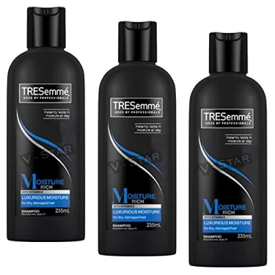 Image of 3 x BOTTLES TRESEMME MOISTURE RICH SHAMPOO 235ml
