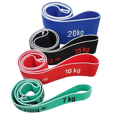 Image of Sveltus Elasti&#039;ring Set of 4 (Sachet) Unisex Adult Elastics, Multi coloured