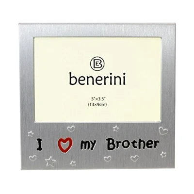 Image of I Love My Brother &#039; Photo Picture Frame Gift 5 x 3.5