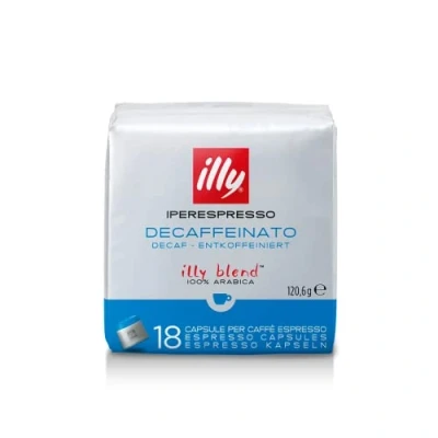 Image of Illy Coffee Iperespresso Decaffeinated Set 2 cubes of 18 capsules each