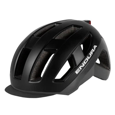 Image of Endura Men&#039;s Urban Luminite Helmet, Black, S M