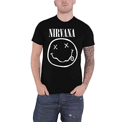 Image of Nirvana NIRVTS03MB05 T Shirt, Black, XX Large