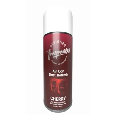 Image of Designer Fragrances Blast Can Air Con Refresh 150ML CHERRY