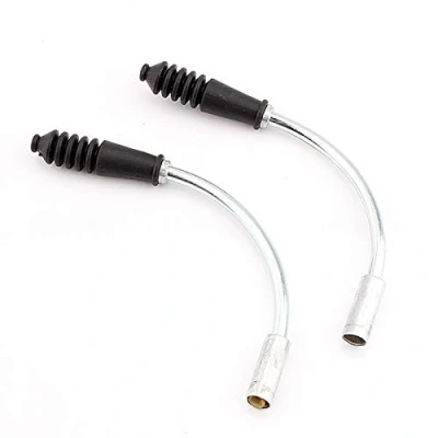 Image of Alomejor 110 Bend Mountain Bike V Brake Noodles Cable Tube Pipe Plastic Sleeves Boots Protector Hose JS