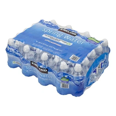 Image of KIRKLAND SIGNATURE Sports Cap Bottle 330ml 40 Bottles, NATURAL SPRING WATER, 13200 millilitre
