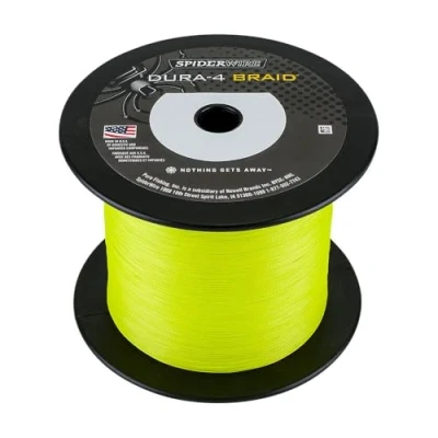 Image of SpiderWire Dura 4 Yellow Braided line 0.25mm/23.2kg (1800m) fishing