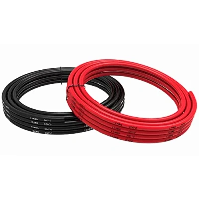 Image of TUOFENG 3.3mm² Silicone Wire 10 Meter [5 m Black and 5 Red] 12 AWG Electrical Hook Up Cable Soft Flexible of Tinned Copper High Temperature Resistance