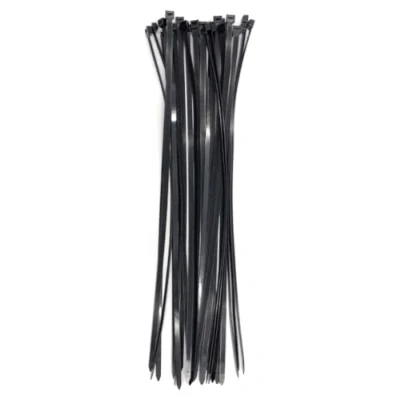Image of Amtech S0813 30 Tie Wraps (500mm x 6.5mm) Black