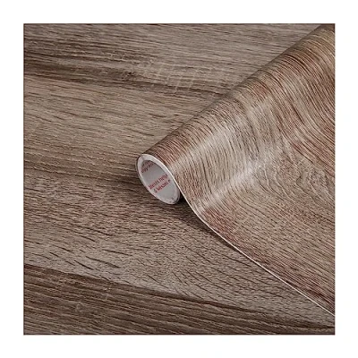 Image of d c fix vinyl wrap Sonoma oak truffles wood effect 67,5 cm x 2 m sticky back plastic roll for furniture, kitchen &amp; cupboards contact paper sticker self adhesive film