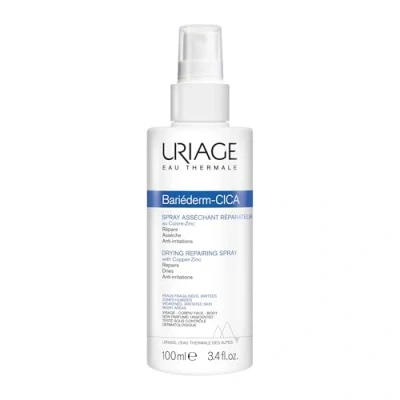 Image of Uriage Bariéderm CICA Drying Repairing Spray With Cooper Zinc 100ml Absorbs Excess Moisture and Dries Out Wet, Oozing Areas Calms, Purifies &amp; Soothes Skin Folds