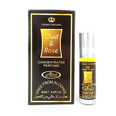 Image of Dehn Al Oud Perfume Oil 6ml by Rehab