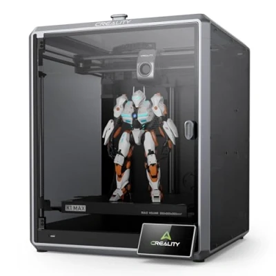 Image of Creality K1 Max 3D Printer Official, 600mm/s High Speed Printers Large Printing Size 300x300x300mm with Auto Leveling, Dual Cooling, Smart AI Function, 32mm3/s Flow Hotend and Out of The Box