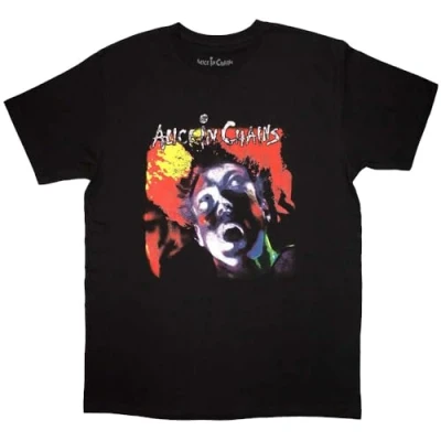 Image of Rock Off officially licensed products Alice in Chains Facelift Band Logo T Shirt XL Black