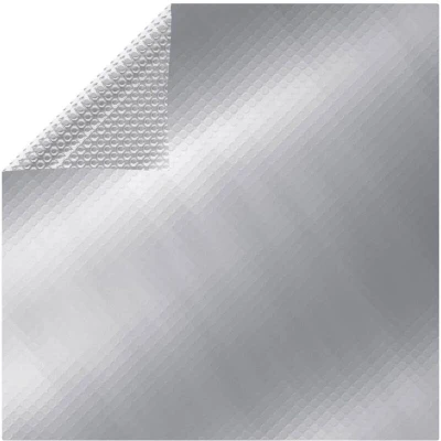 Image of vidaXL Rectangular Pool Cover 800x500 cm PE Silver