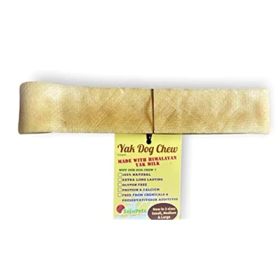 Image of Orginal Yak Dog Chews, Himalayan Milk Chew, Long Lasting, Natural Chews Treat for Your Dog, Puppy (Large Chew x 1)