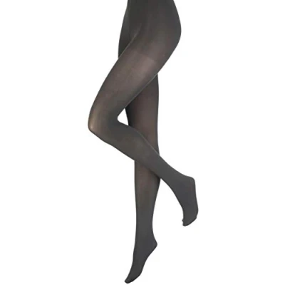 Image of Charnos Women&#039;s 1 Pair 60 Denier Opaque Tights Medium Grey