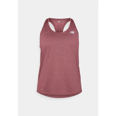 Image of New Balance Athletics Tank L Red Lightweight Singlet for Active Training and Running