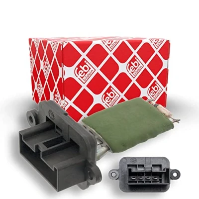 Image of 46723713 Resistor, interior blower FEBI BILSTEIN 48299 FIAT: Doblo I Cargo, 500L, 500 Hatchback, LANCIA: Y