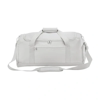 Image of Bagbase Ice Grey Medium Gym Duffle Bag and Travel Essentials, Bag, School Waterproof Sports Cabin
