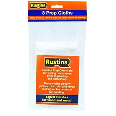 Image of RUSTINS Lint Free Prep Cloth, white (PPCT003)