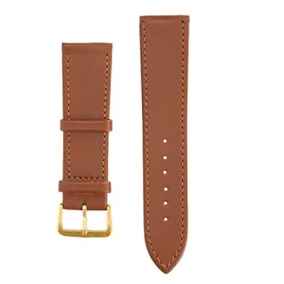 Image of Watch Band, Unisex Universal Pin Buckle Strap 12mm to 22mm Optional Wide PU Leather Replacement Straps Band Accessory Brown for Men Women(#22)