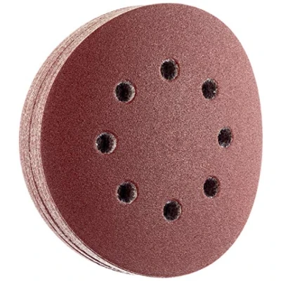 Image of wolfcraft 25 Easy Fix Sanding Discs for Wood/Metal, Ø 125 mm, grain 120 I 2251100