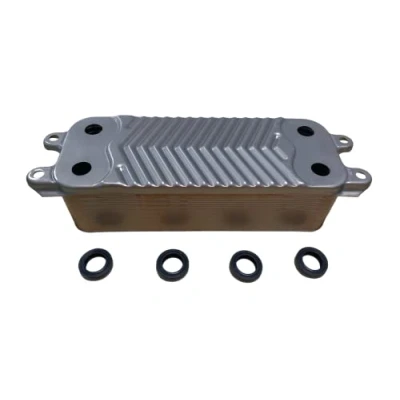 Image of Vaillant ecoTEC Plus 824/831 Compatible Domestic Hot Water 20 Plate Heat Exchanger &amp; O&#039;Rings 178973 Hanicks