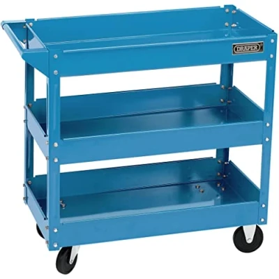 Image of Draper 07630 3 Level Trolley,Blue