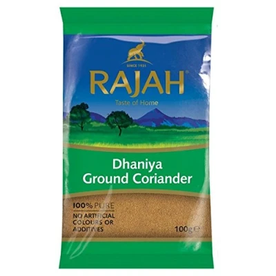 Image of Rajah Dhaniya Ground Coriander 100g (Pack of 2)