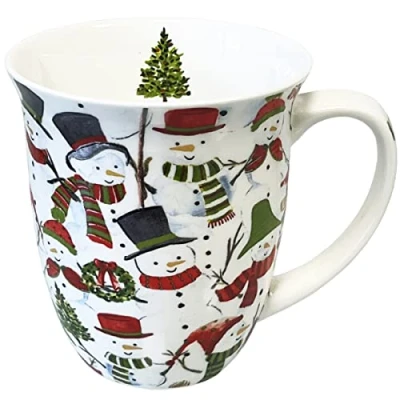 Image of Ambiente Mug 0.4 Litres Snowman Party
