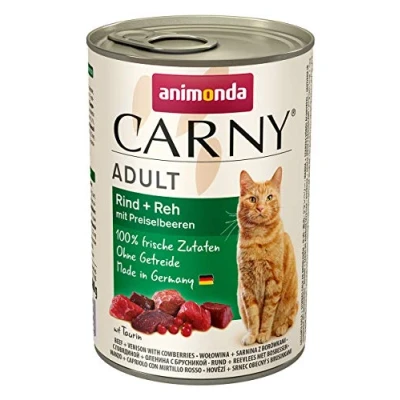 Image of Animonda Carny Adult Beef, Deer and Cowberries 6 x 400g