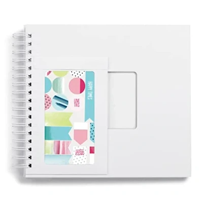 Image of Hama Creative DIY Spiral Album with Accessories, Photo Gift Idea