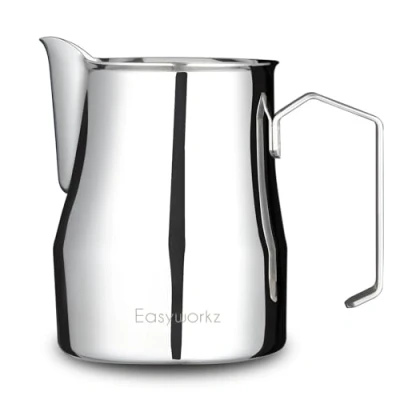 Image of Easyworkz Espresso Steaming Pitcher Stainless Steel 350ml Coffee Frothing Picther Milk Jug Cappuccino Latte Art Cup