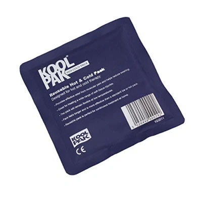 Image of Koolpak Luxury Reusable Hot and Cold Pack Small 13 x 14cm 80 Pack, Blue (LXKPUN1/80)